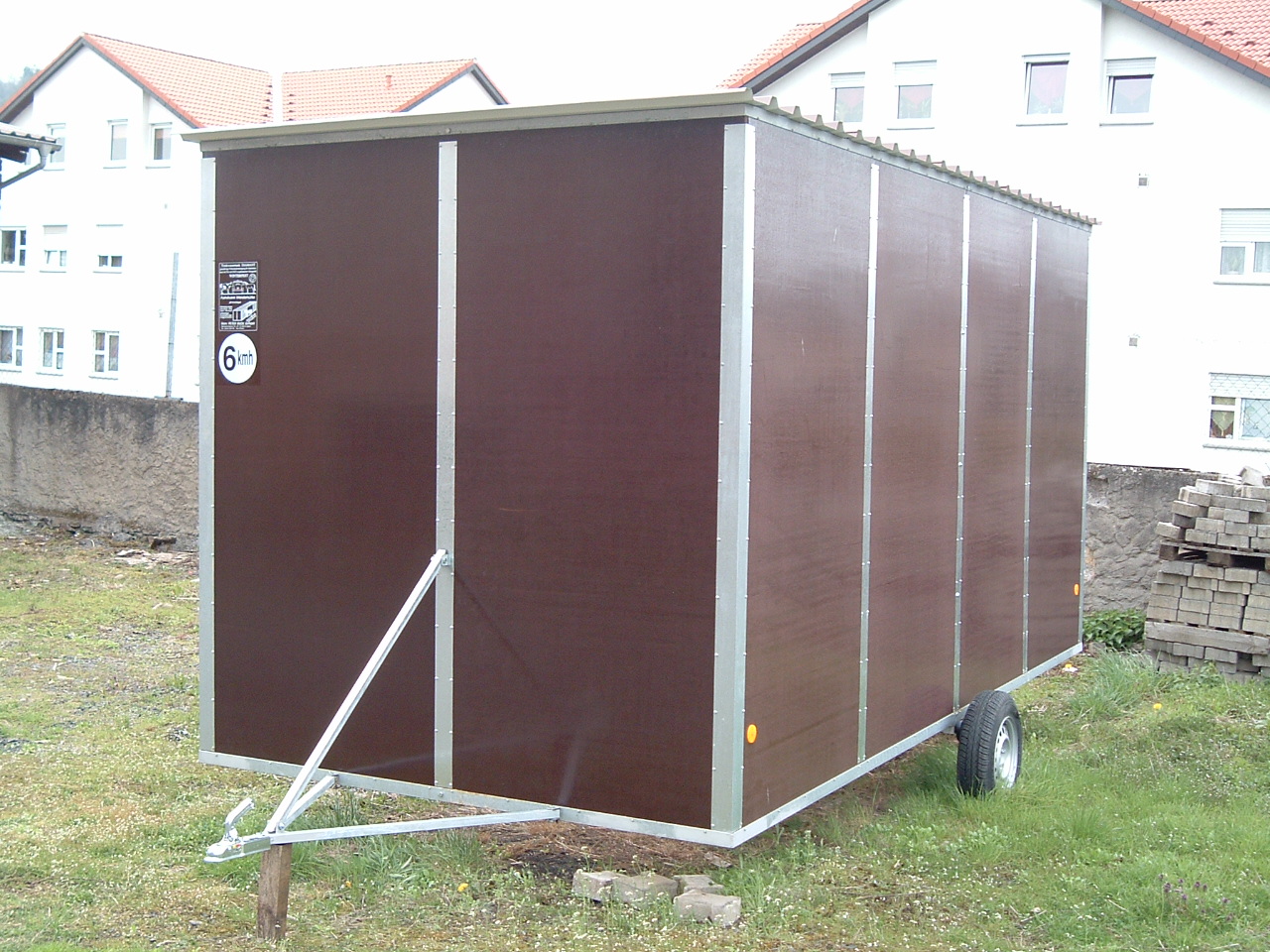 Mobile Weidehütte