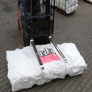 Platten Asbest Bag 320 x 125 x 45 cm mit Schürze