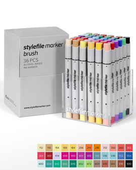Stylefile Marker Brush - 36er Set Main A