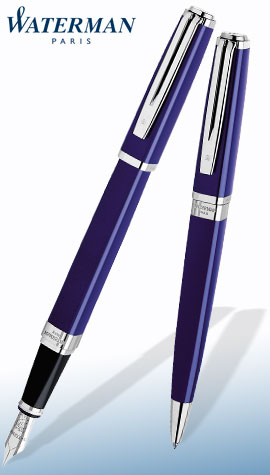 Waterman EXCEPTION Slim Lack Blau