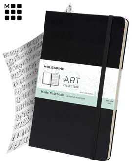 MOLESKINE Art Collection - Musiknotizbuch