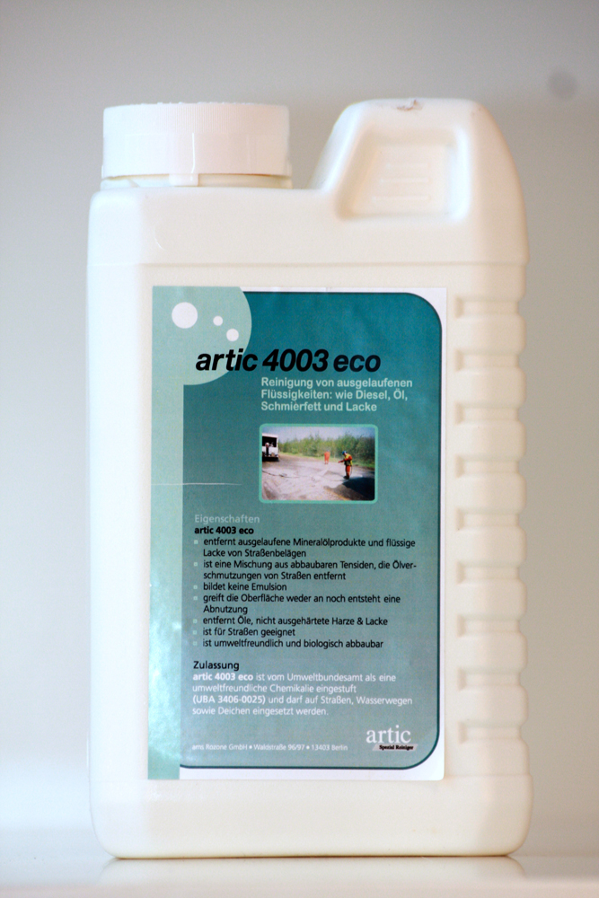 ARTIC 4003 Eco - Reinigung von Diesel, Öl, Schmierfett und Lack